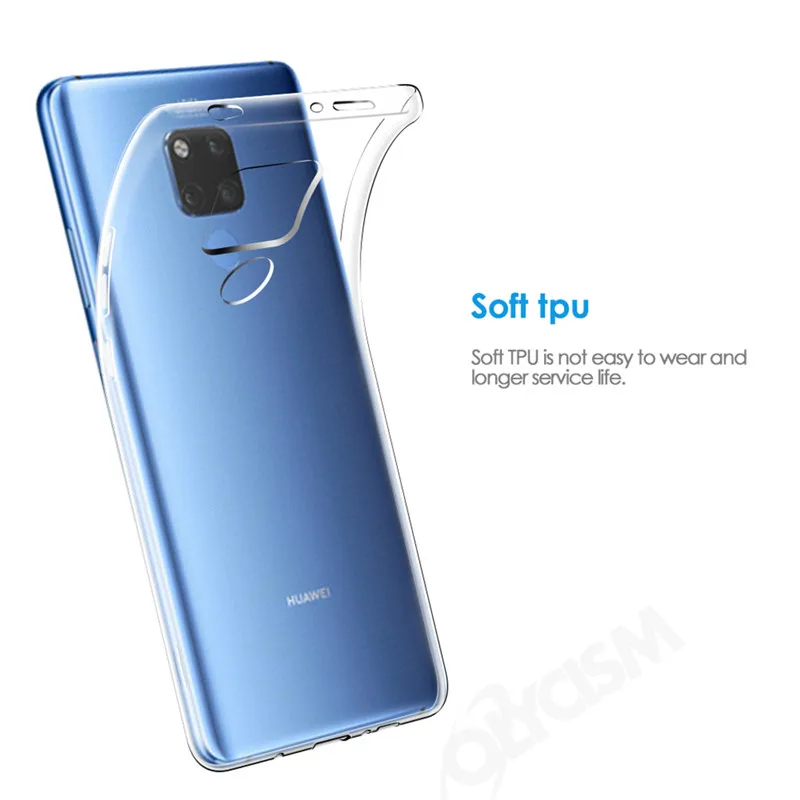 Olycism For Huawei Mate 20 X Case Ultra-thin Transparent Slim Silicone Soft TPU Mate20 Lite 20X Pro Protective Cover | Мобильные