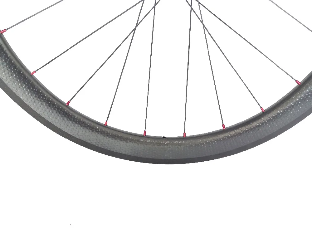 50 мм клинчер дисковый тормоз шоссейный велосипед углеродное переднее