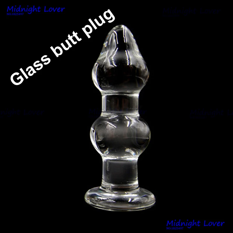 Горячая Распродажа классический пирекс стекло Анальная пробка бусины