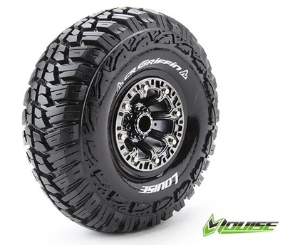 Луиза CR-GRIFFIN 2,2 supersoft Felge schwarz 12 мм гусеничный Луиза# LOUT3235VB