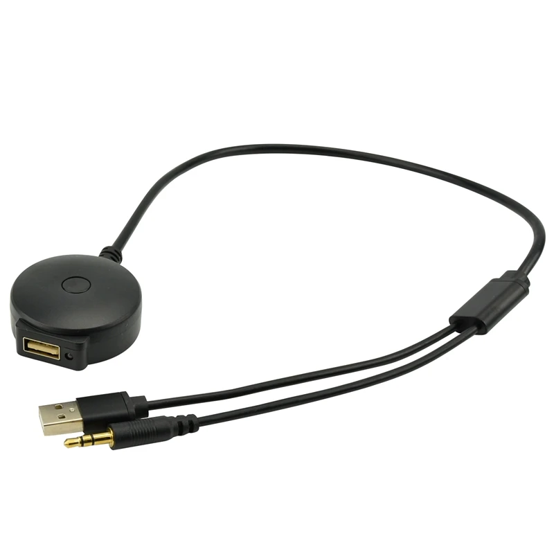 Автомобильный Bluetooth аудио 3 5 мм AUX USB музыкальный адаптер Набор для BMW|Кабели
