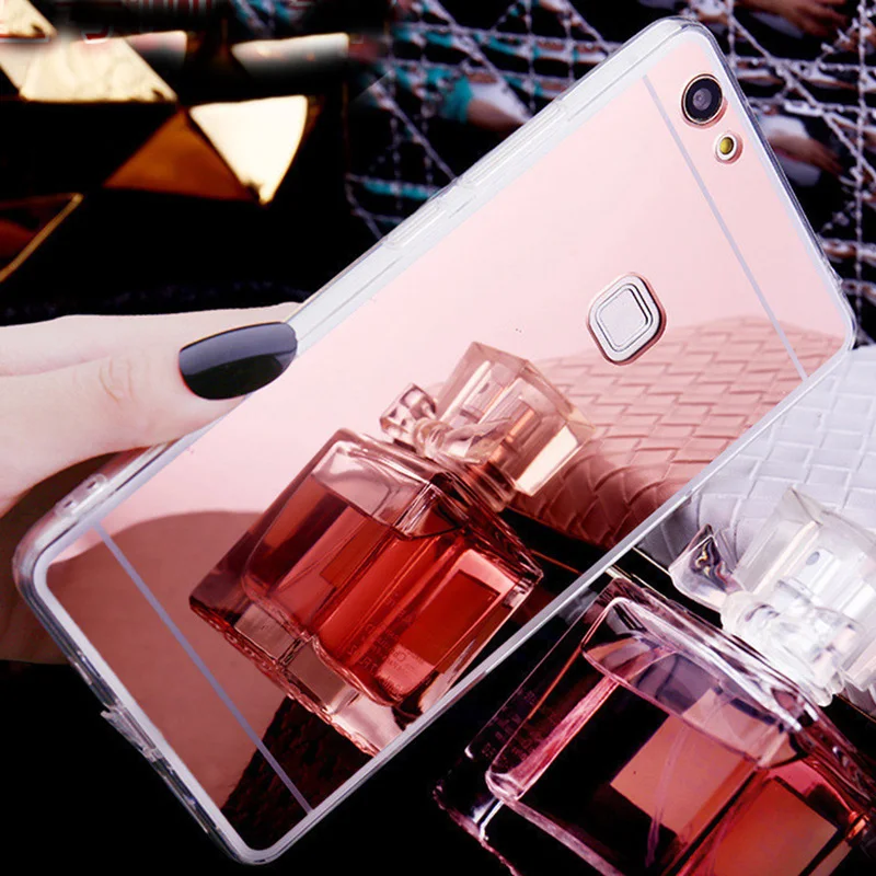 Slim Plating Mirror Case For Xiaomi Mi 5X Cases A1 Amor Cover Redmi 4A Silicon 3S 4X Coque | Мобильные телефоны и