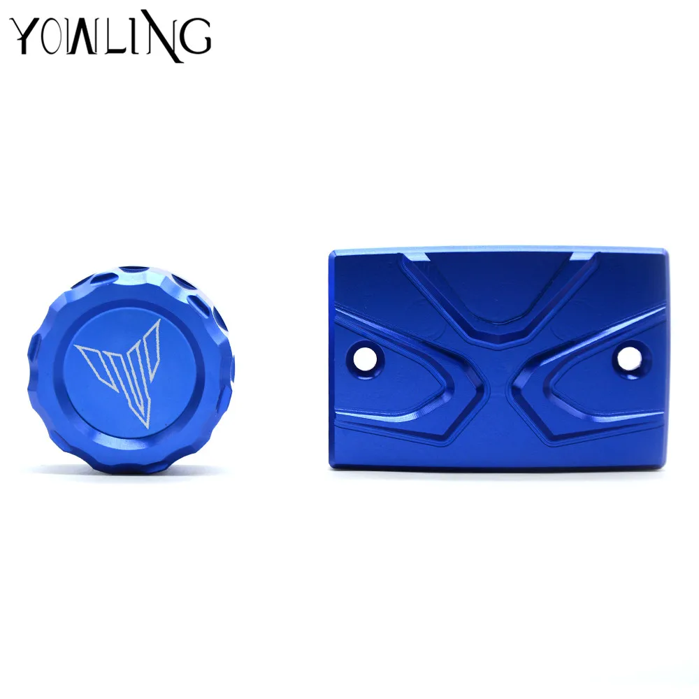 

Motorcycle CNC Aluminum Cylinder Rear Fuel Brake Fluid Reservoir Cover Tank Cap For Yamaha MT09 MT 09 MT-09 FZ09 FZ 09 FZ-09