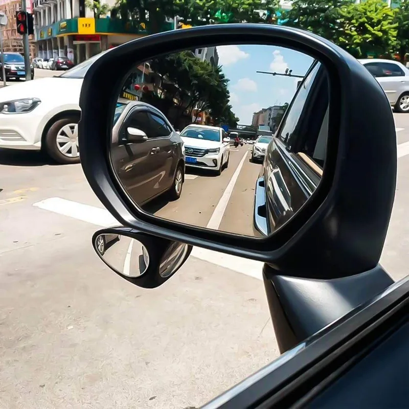 Practical Car Blind Spot Mirror Wide Angle 360 degrees Rotation Adjustable Convex Rear View Front Wheel | Автомобили и мотоциклы