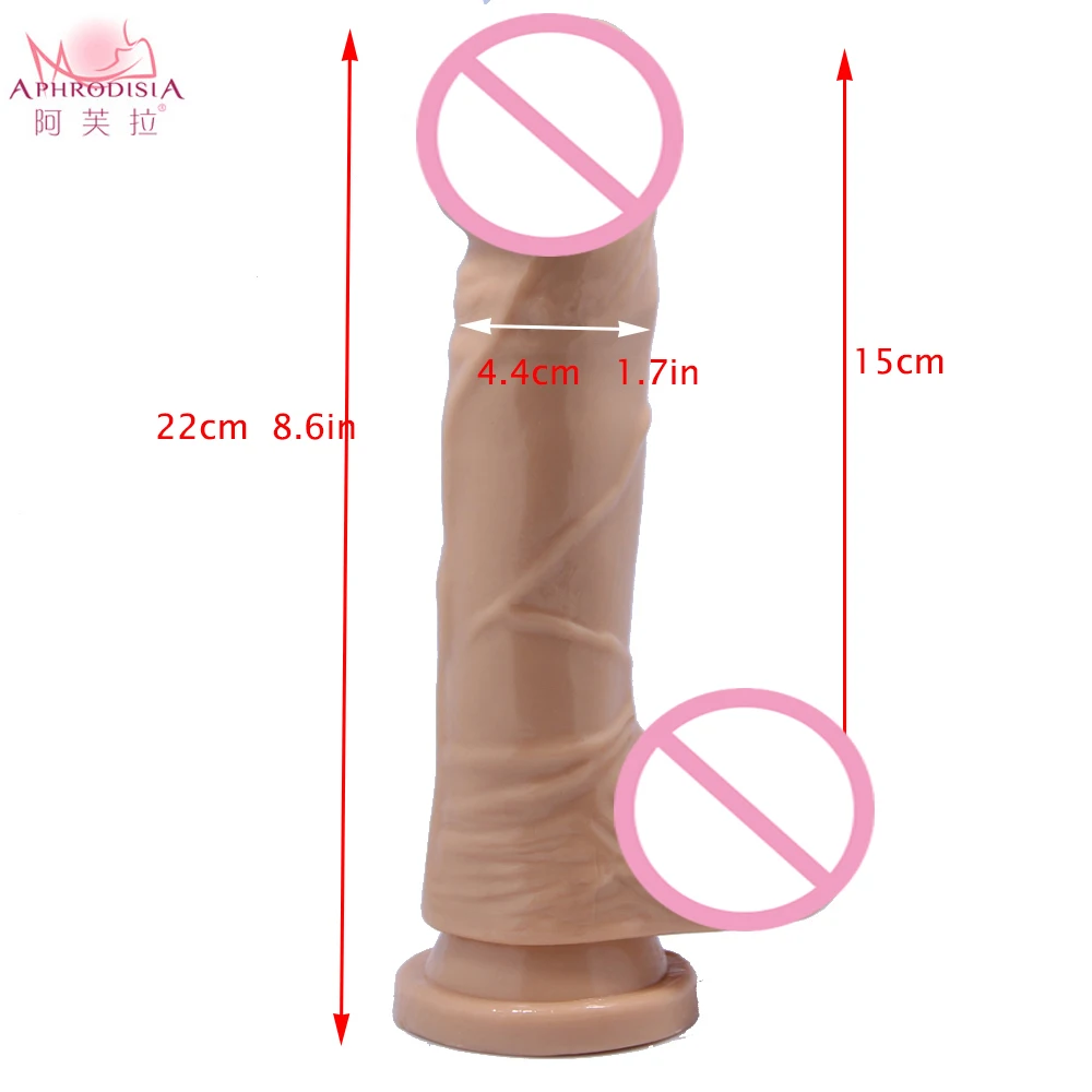 Реалистичный фаллоимитатор APHRODISIA большой интимный продукт для женщин игрушки