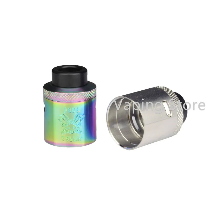 Крышка из нержавеющей стали Hellvape Dead Rabbit 24 мм RDA Challenge верхняя крышка с капельным