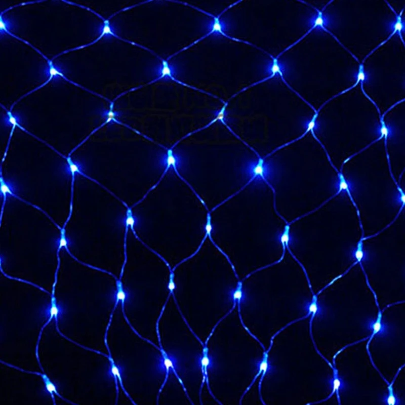 Светодиодный сетчатый светильник s большая наружная гирлянда Рождественский на