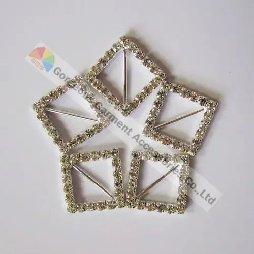 100 шт Алмазная форма Чешский прозрачный кристалл горный хрусталь слайд Пряжка