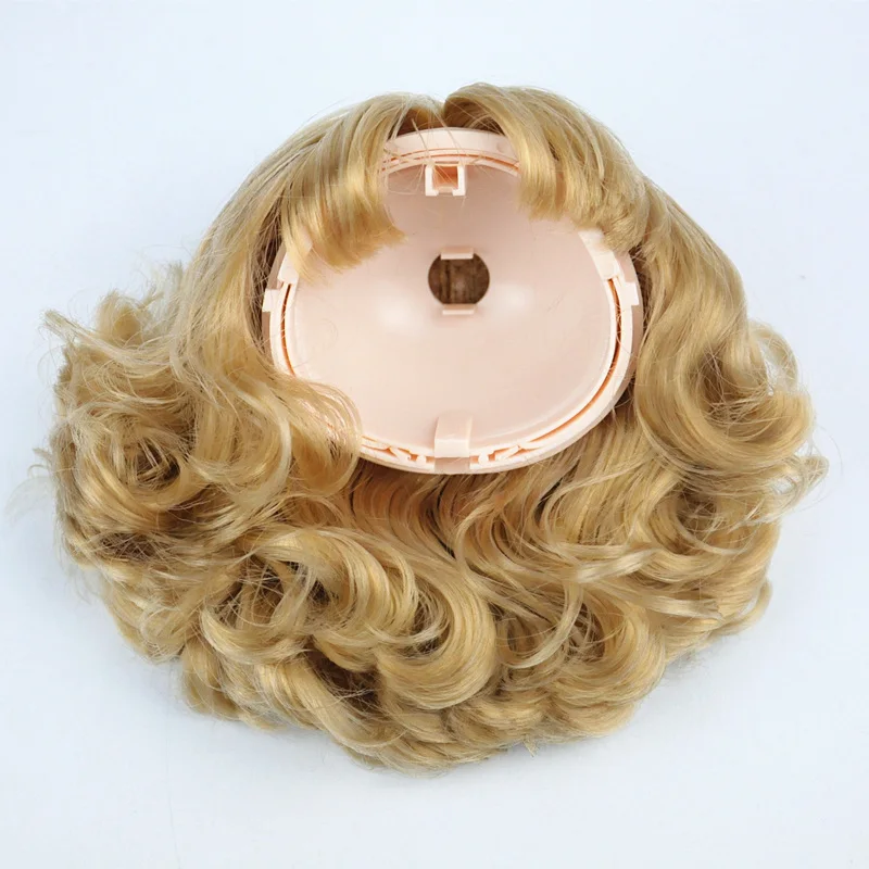 Blyth кукла волнистые вьющиеся волосы парик для 1/6 скальп RBL светлые куклы