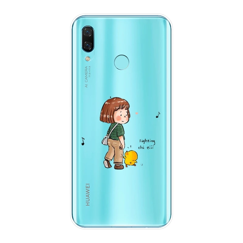 Мягкий чехол для телефона Huawei Nova 2i 2 Lite Plus 3 3I 3E силиконовый Smart 2017 | Мобильные