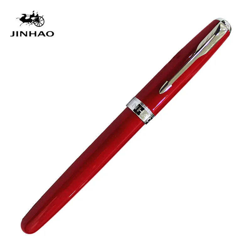 JINHAO 601 бизнес 6 цветов на выбор перьевая ручка со средним наконечником и иридиевым