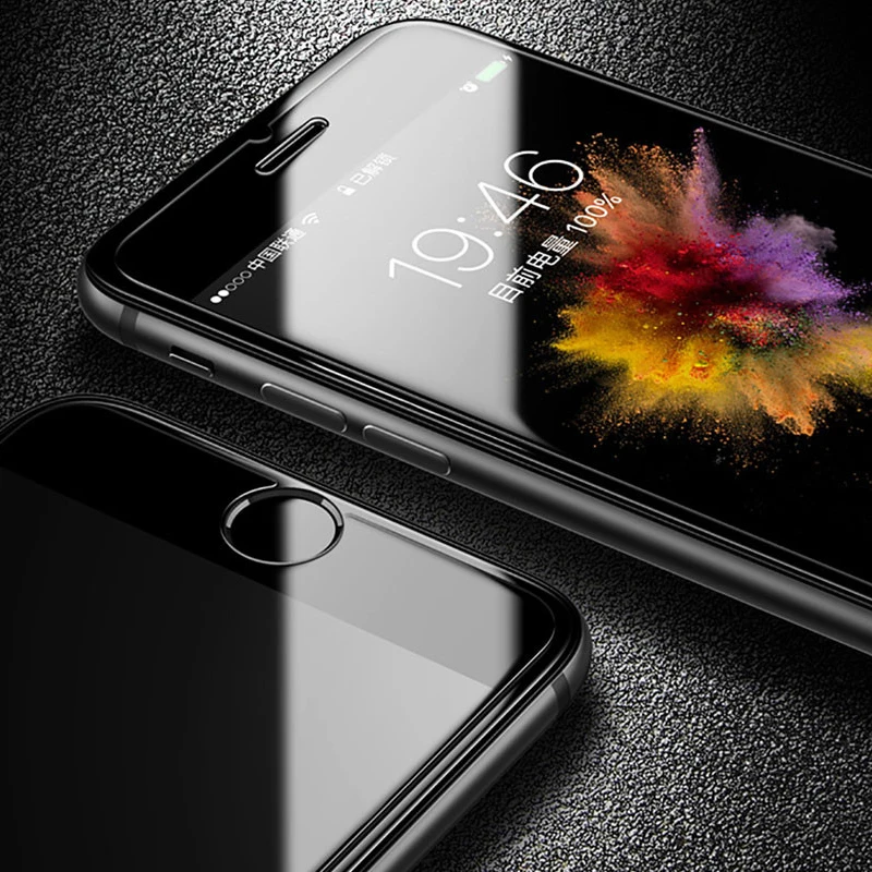 Wellzly 2.5D Закаленное стекло для iphone8 8 plus 5s 6 6s протектор экрана Защитное Apple iPhone7 7 X