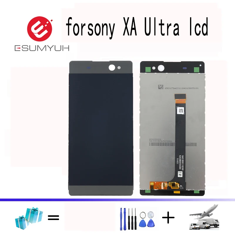 Сенсорный ЖК-экран для Sony Xperia XA Ultra C6 f3211 F3212 F3215 F3216 F3213 | Мобильные телефоны и