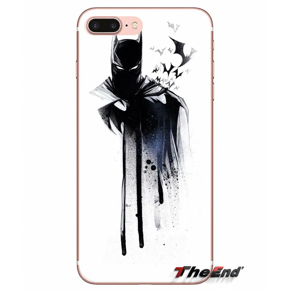 Силиконовый чехол из ТПУ для Sony Xperia M2 M4 M5 E3 T3 XA Aqua Z Z1 Z2 Z3 Z5 compact LG G4 G5 G3 G2 Mini Super Heroe Batman