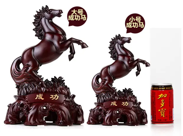 Как хорошо как вода лошадь Лаки Фэн Шуй ремесла орнамент домашнего интерьера