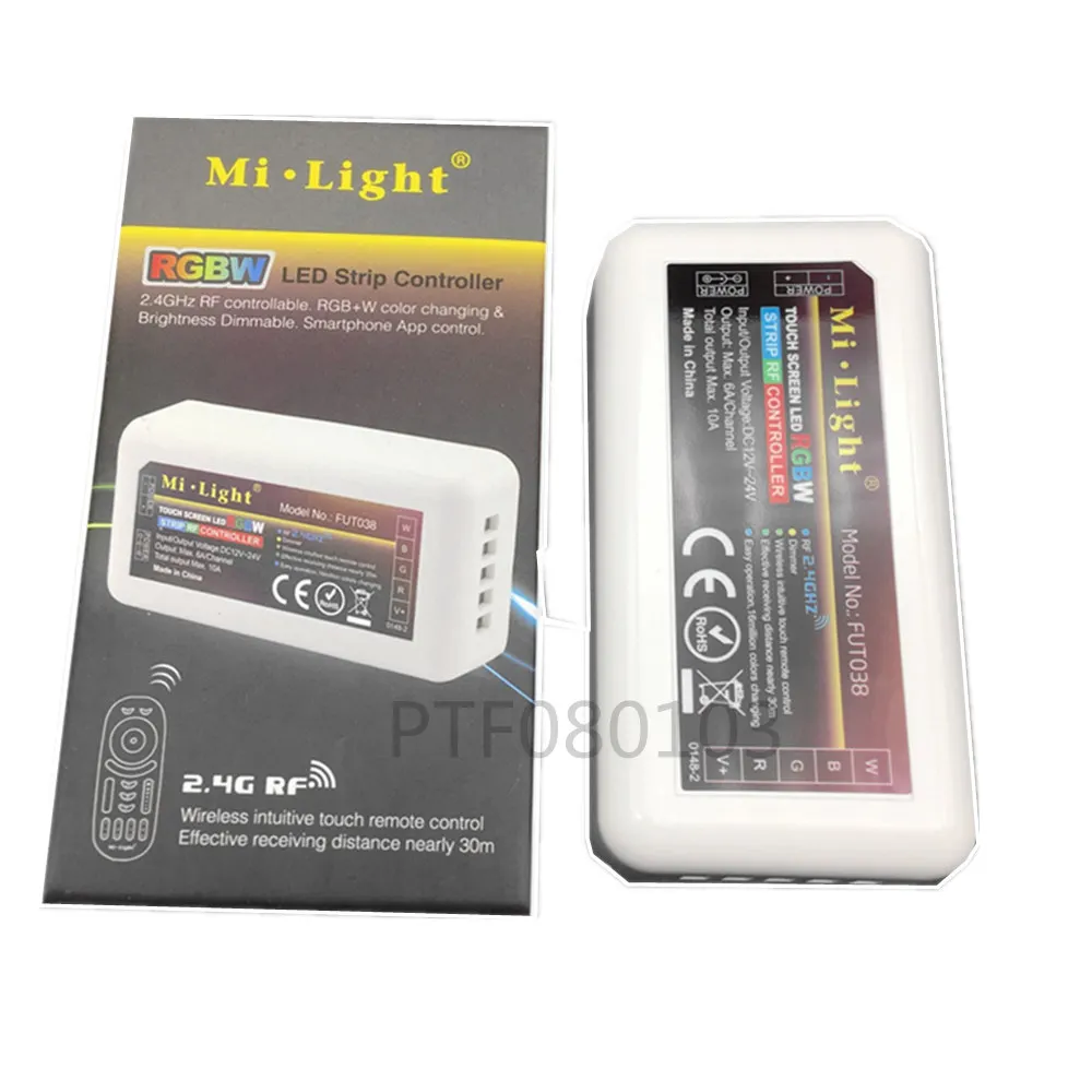Milight 2 4G Беспроводная 4 зонная wifi RF диммируемая Светодиодная лента диммер пульт