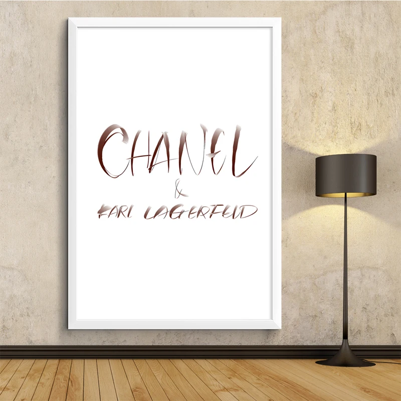 Noog модные женские туфли духи плакат Поп Wall Art из парусины в стиле ретро плакаты с