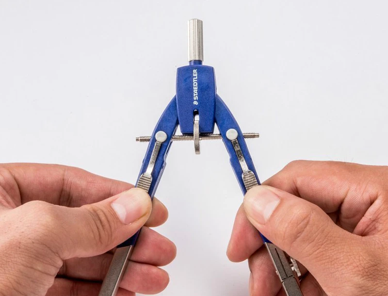 Германия STAEDTLER 55201 прецизионный Быстрый Профессиональный инженерный циркуль для рисования компасы compasso escolar compa scolaire инструменты