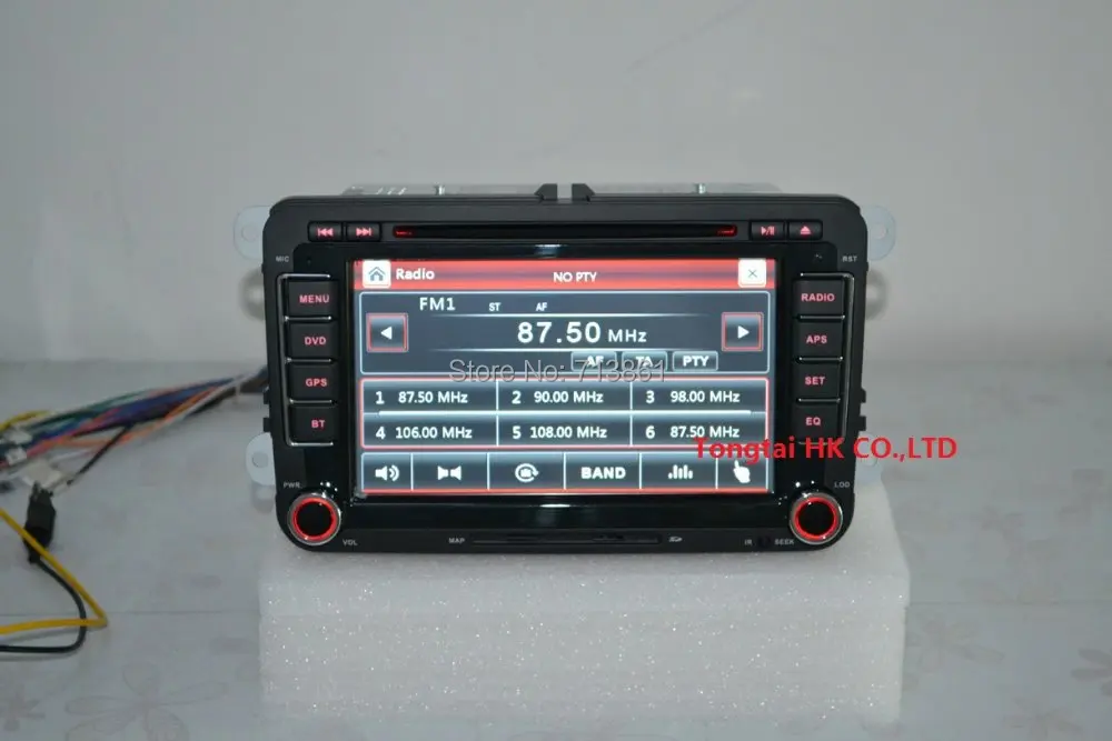 7 &quotдля VW caddy Tiguan PASSAT B6 JETTA автомобильный dvd плеер рядом с оригиналом GPS навигация