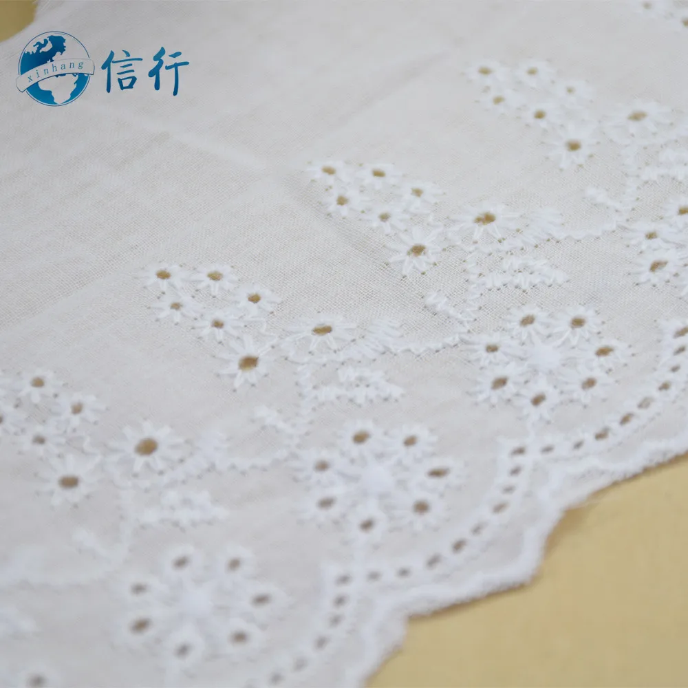 11cm width Cotton embroid lace sewing ribbon guipure trims or fabric warp knitting DIY Garment Accessories free shipping#3582 | Дом и сад