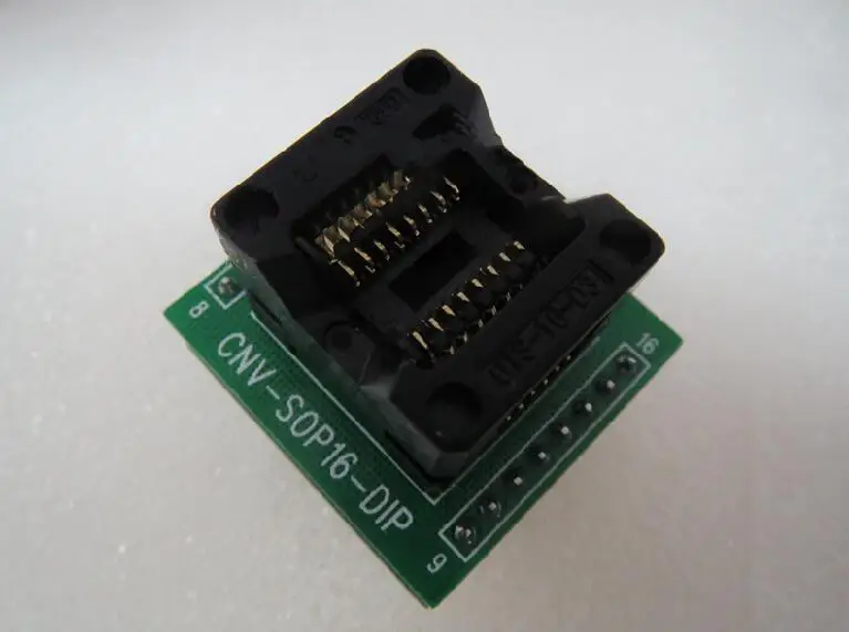 Тестовое сиденье ENPLAS IC SOP16 DIP16 SOP8 SOIC8 SOIC16 PIN16 программатор-адаптер для сжигания |