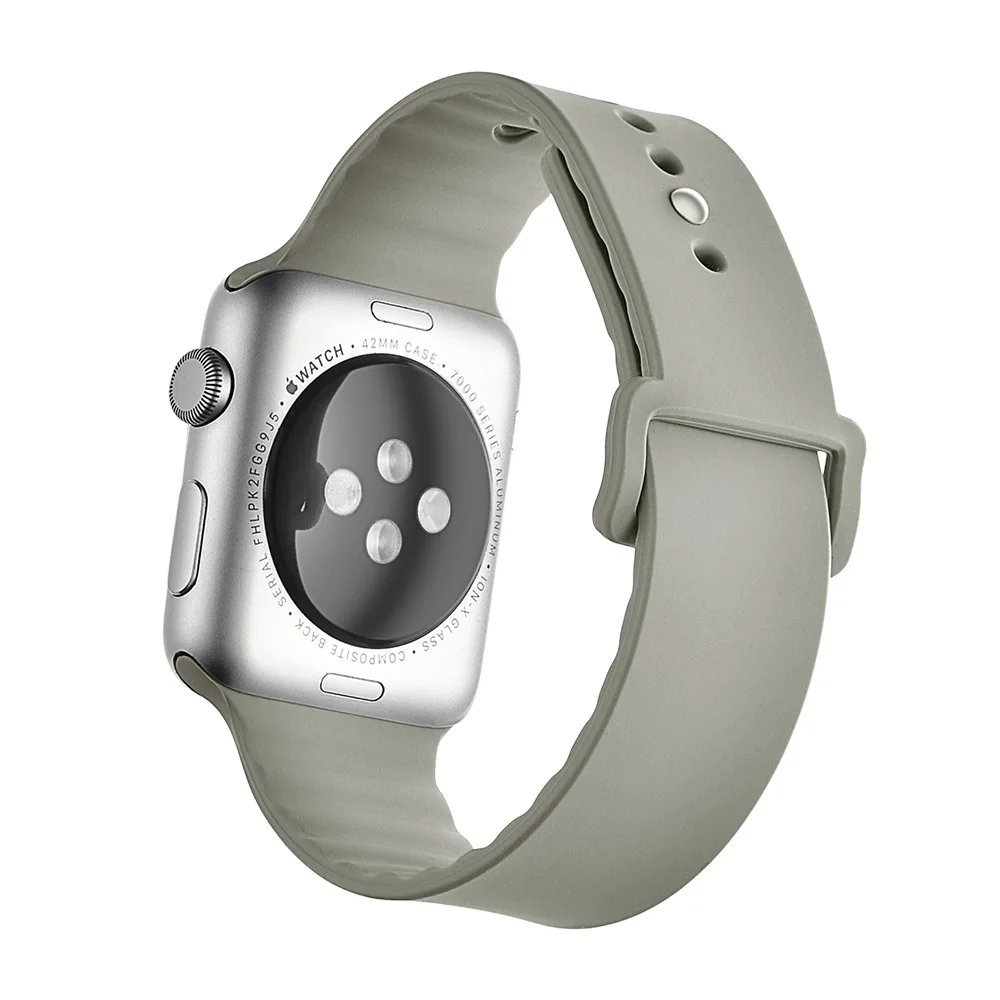 Спортивные часы iWatch Apple Watch 38 мм 42 Мужские и женские силиконовые спортивные