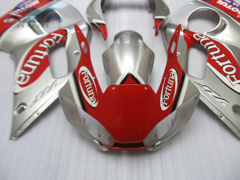 Набор обтекателей для мотоциклов YAMAHA R6 YZFR6 1998 2000 2001 2002 YZF 98 02 красный серебристый