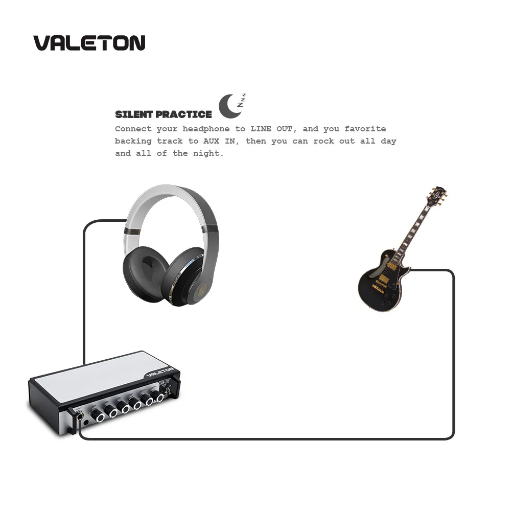 Усилитель для гитары Valeton усилитель с реверсивным искажением овердрайв
