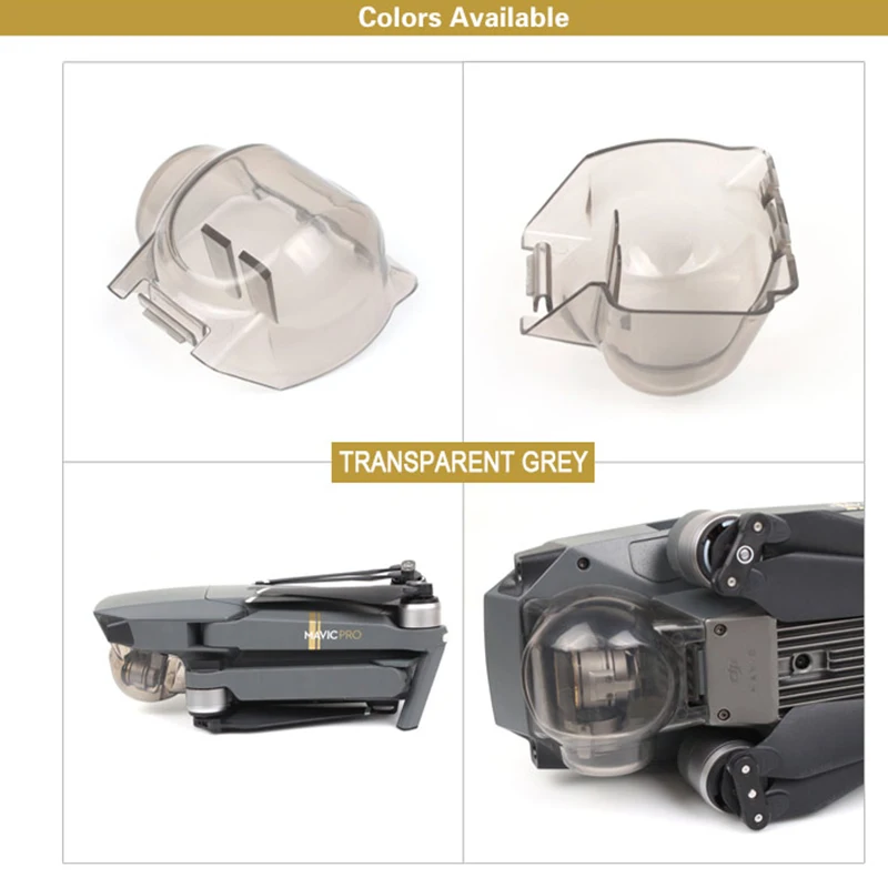 Транспортировка Fix Gimbal крышка объектива камеры для DJI MAVIC Кепка Pro защита для Mavic Pro Аксессуары