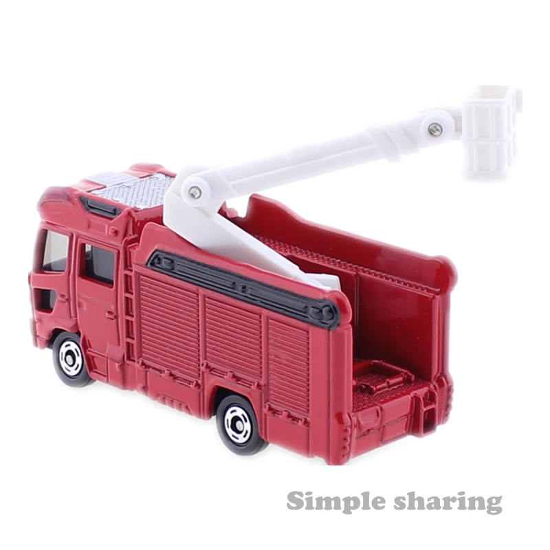 Takara Tomy Tomica No.119 Morita многоцелевой противопожарный автомобиль белая воздушная