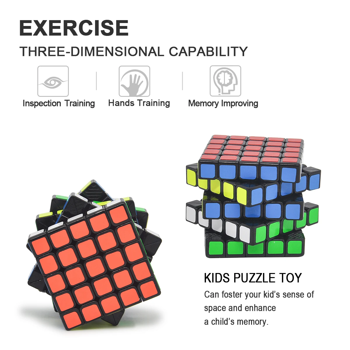 5x5x5 Магический кубик, профессиональный скоростной кубик для соревнований, обучающая головоломка, кубик, игрушки для детей, начинающих