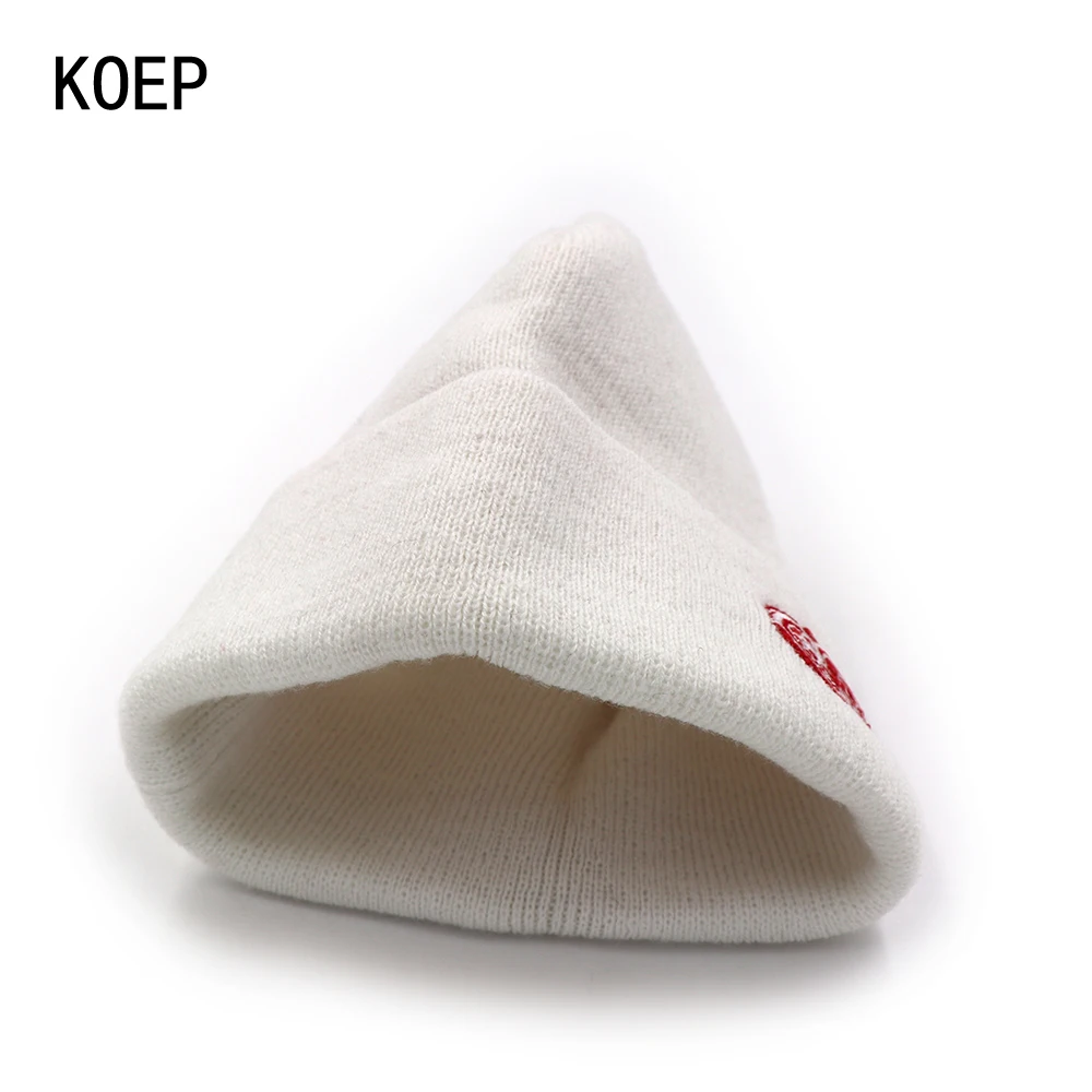 Милая шапка KOEP детская для девочек и мальчиков вязаные детские шапки белого