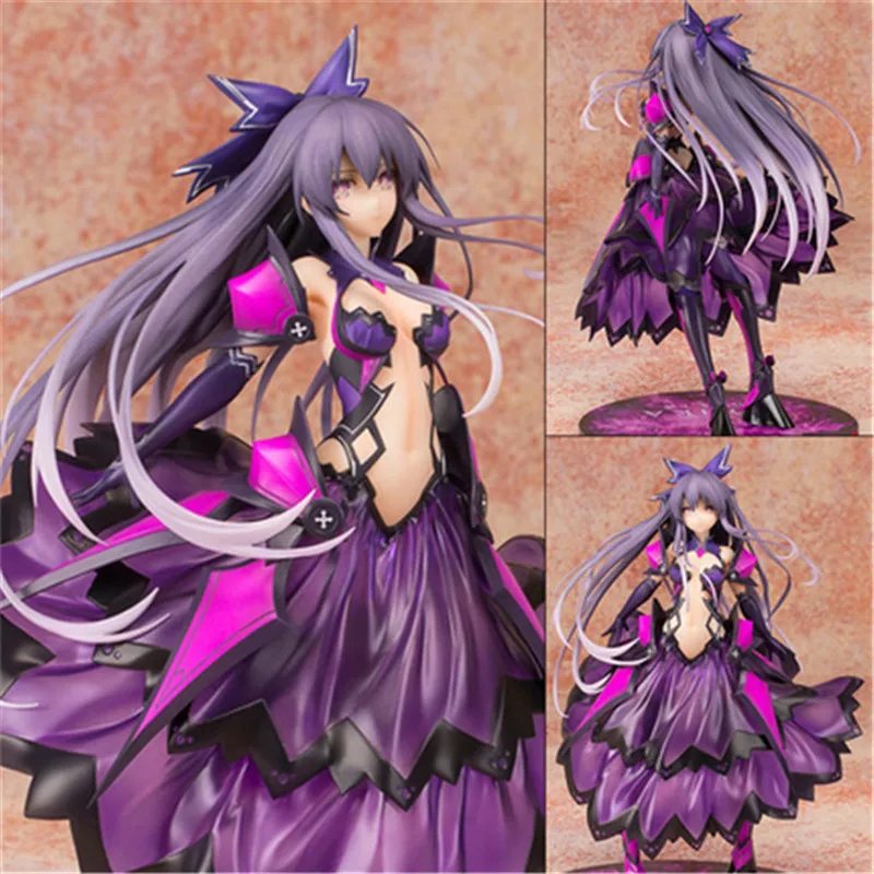 Аниме свидание прямая трансляция Yatogami Tohka Reverse Ver. Масштаб 1/7 крашенная ПВХ фигурка