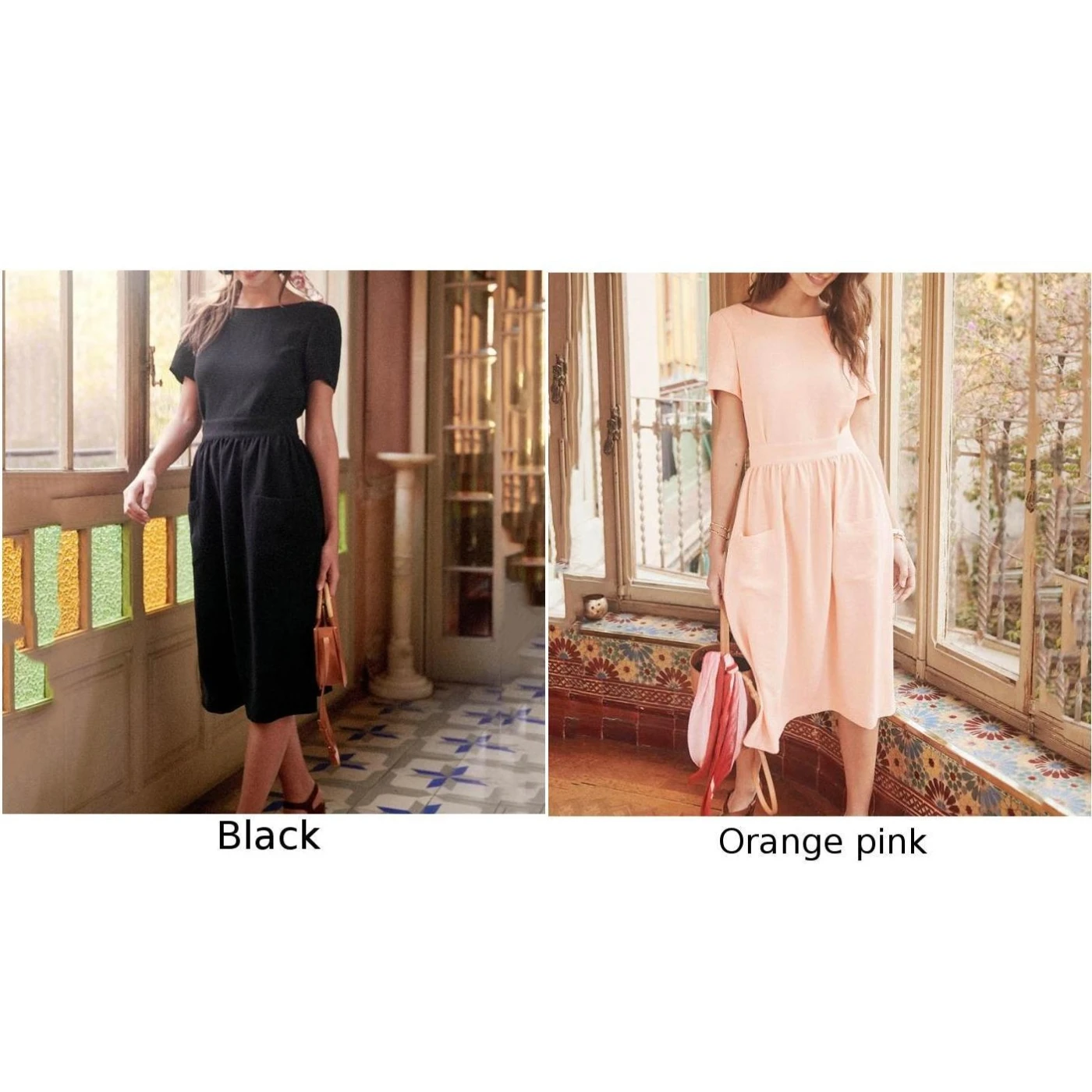 2019 новые женские модные полиэстер на шее с коротким рукавом вечерние длинные