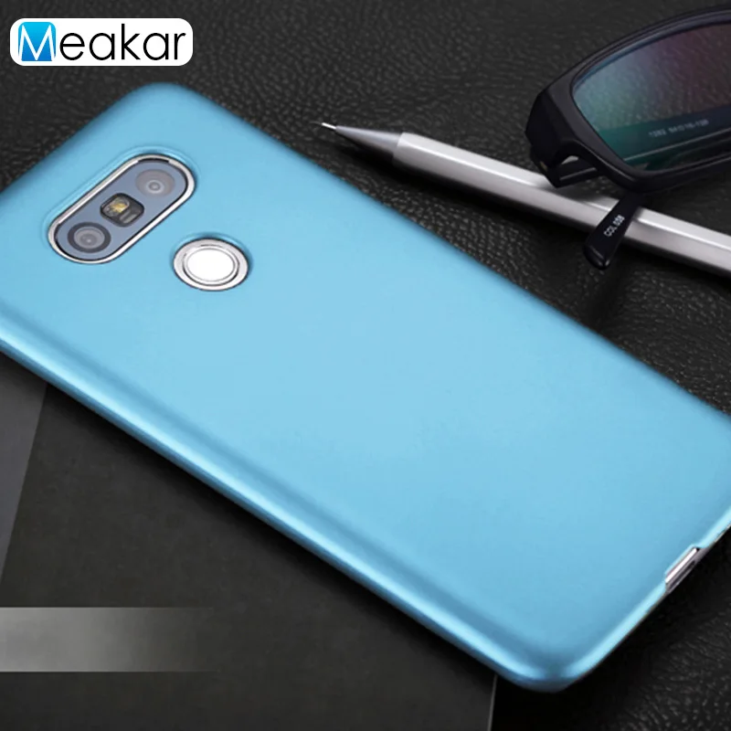 sky blue Матовая Пластик Coque 5.3For Lg G5 чехол для Lg G5 Se H845 H840 H850 H860 F700 телефона чехол-лента на заднюю панель - Цвет: sky blue