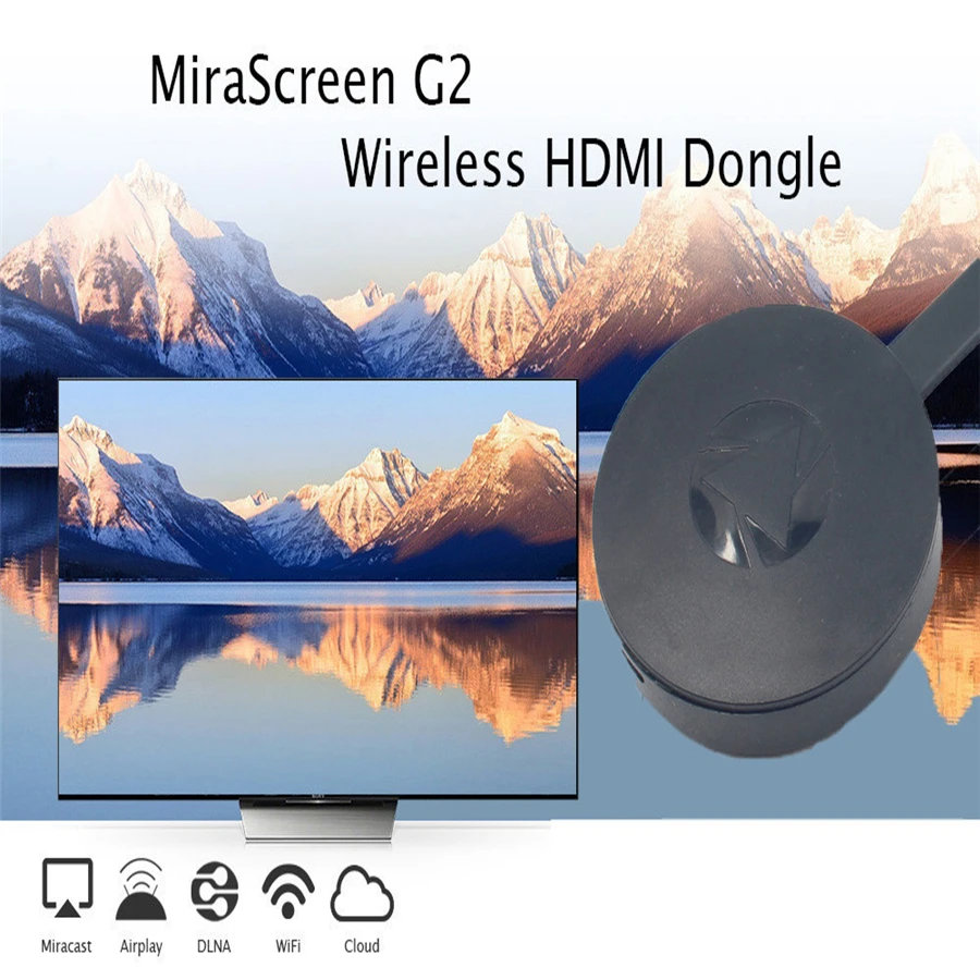Для Miracast Chromecast 2 Цифровой HDMI медиа видеостример 3nd поколения 2017 беспроводной