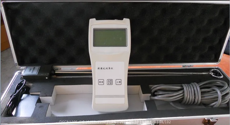 

Ls400 authentic instrument measuring water velocity water flow rate measuring instrument Portable water meter ditch sewage flow