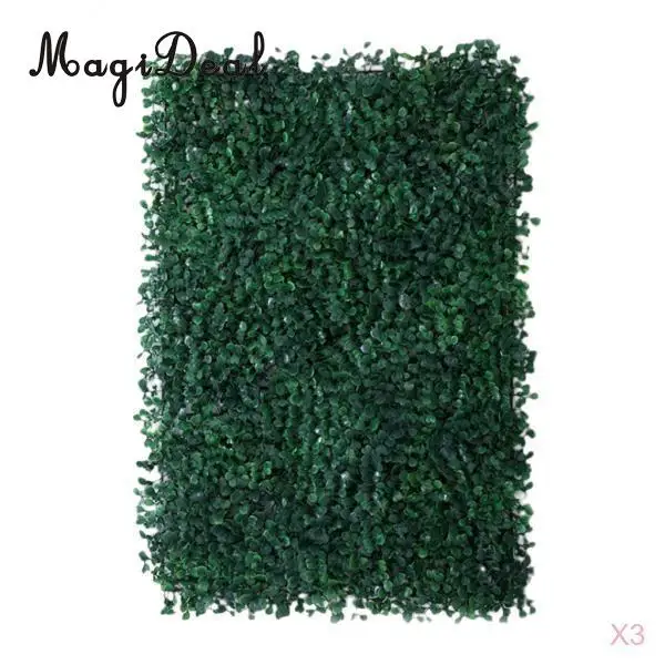 

3pcs Artificial Plant Wall Wedding Venue Foliage Party Decor Milan Grass