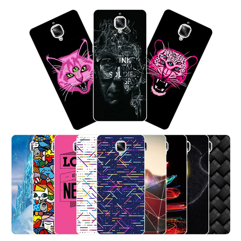 Мягкий чехол TPU для OnePlus 3/3 т телефон случаях 5 дюймов силиконовые тонкий мост