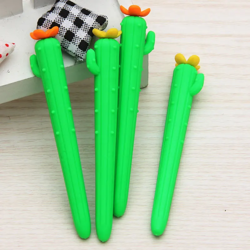 1 шт. милая Ручка Кактус ластик в форме чернил для учеников начальной школы Kawaii