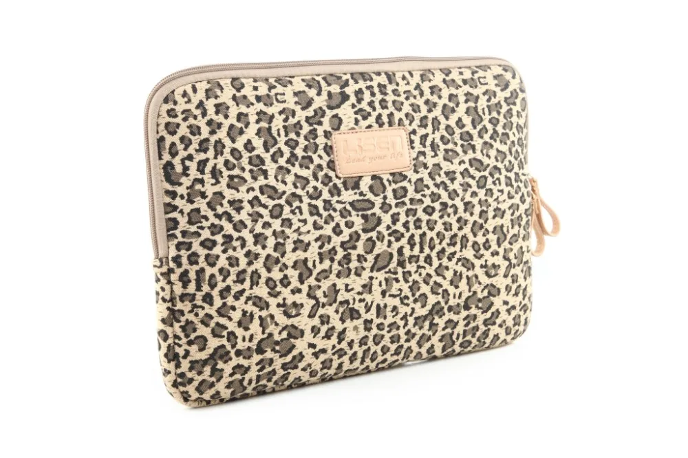 НОВАЯ Портативная сумка для ноутбука леопардовой расцветки ручная ультрабука