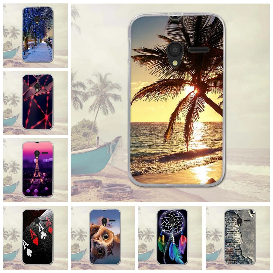 Для Alcatel One Touch Pixi 3 4 0 дюйма OT 4013X 4013D 4050X 4050D 4050A чехол для телефона задняя Защитная