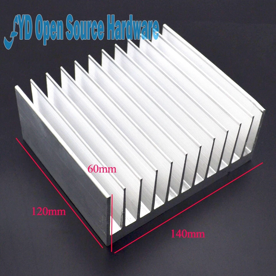 

Heat sink 140*60*120MM high-quality radiator amplifier thick aluminum