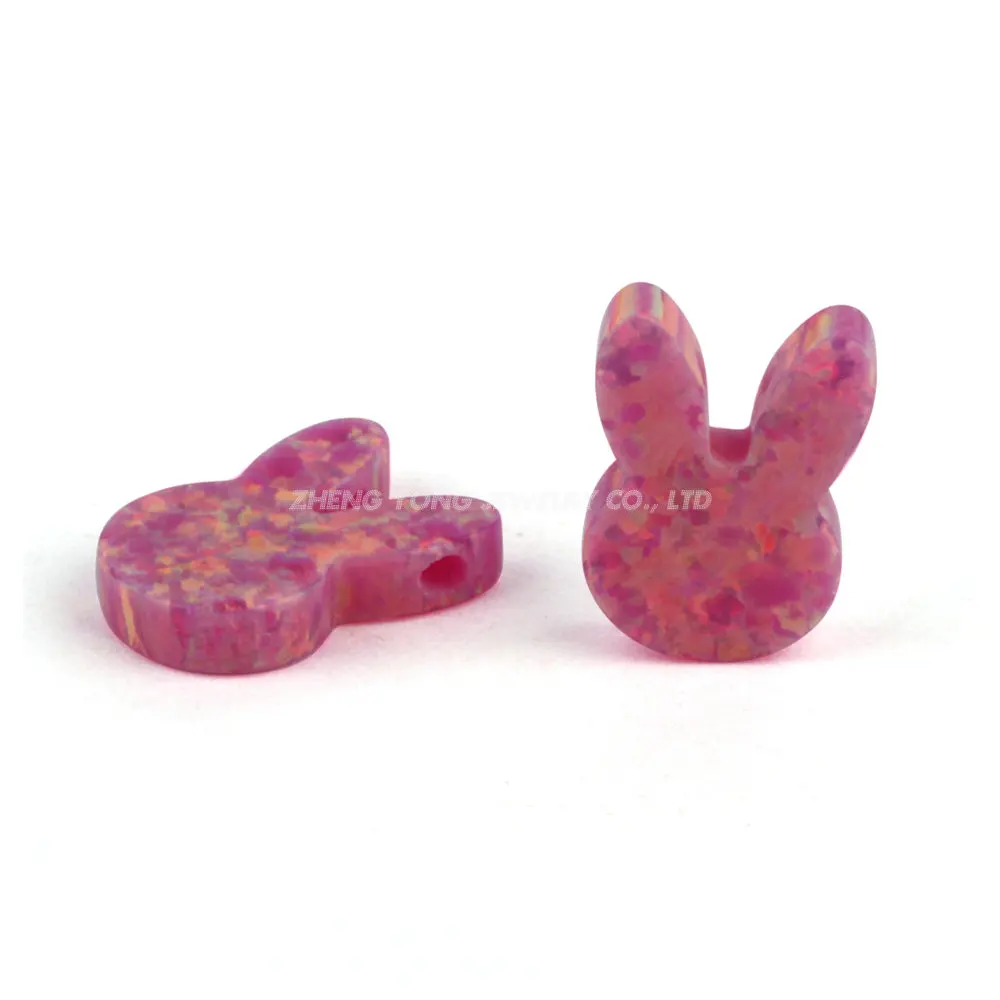 Rabit-9x12mm Новое поступление, 1 шт./лот,, маркиза/груша/цветок, сглаза, опал, камень, необычная огранка, подвеска для опала, ожерелье - Цвет: Rabit-9x12mm