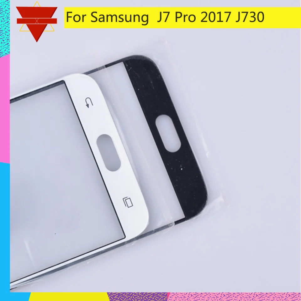 10 шт./лот для samsung Galaxy J7 Pro 2017 J730 J730F SM J730G/DS сенсорный экран передняя стеклянная