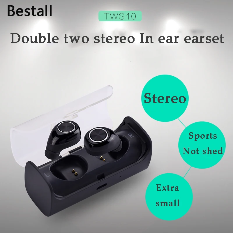 Bestall новые мини Близнецы Bluetooth наушники настоящие беспроводные двойные два
