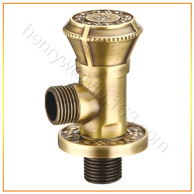 Роскошный настенный Латунный Угловой клапан М1/2 &quot M1/2&quot|brass valve|bronze valvevalve wall mounted |