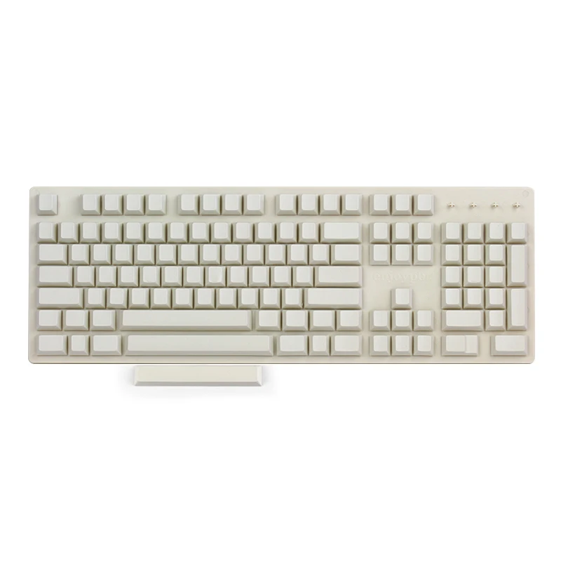 Enjoypbt пустой keycap молочно cherry профиль 117 ключи для mx механическая
