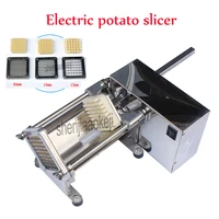 stainless steel electric potato cutter slicer commercial crispy french fries maker cucumbersradishespotato cutting machine