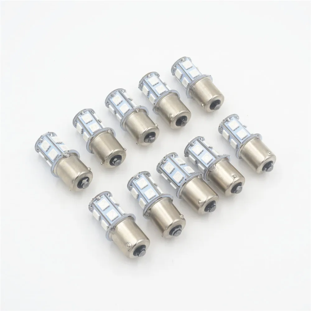 10 шт. 1156 BA15S 13 SMD СВЕТОДИОДНЫЙ ная лампа p21w R5W R10W светодиодный автомобильные лампы